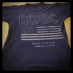 Classic ACDC band tee